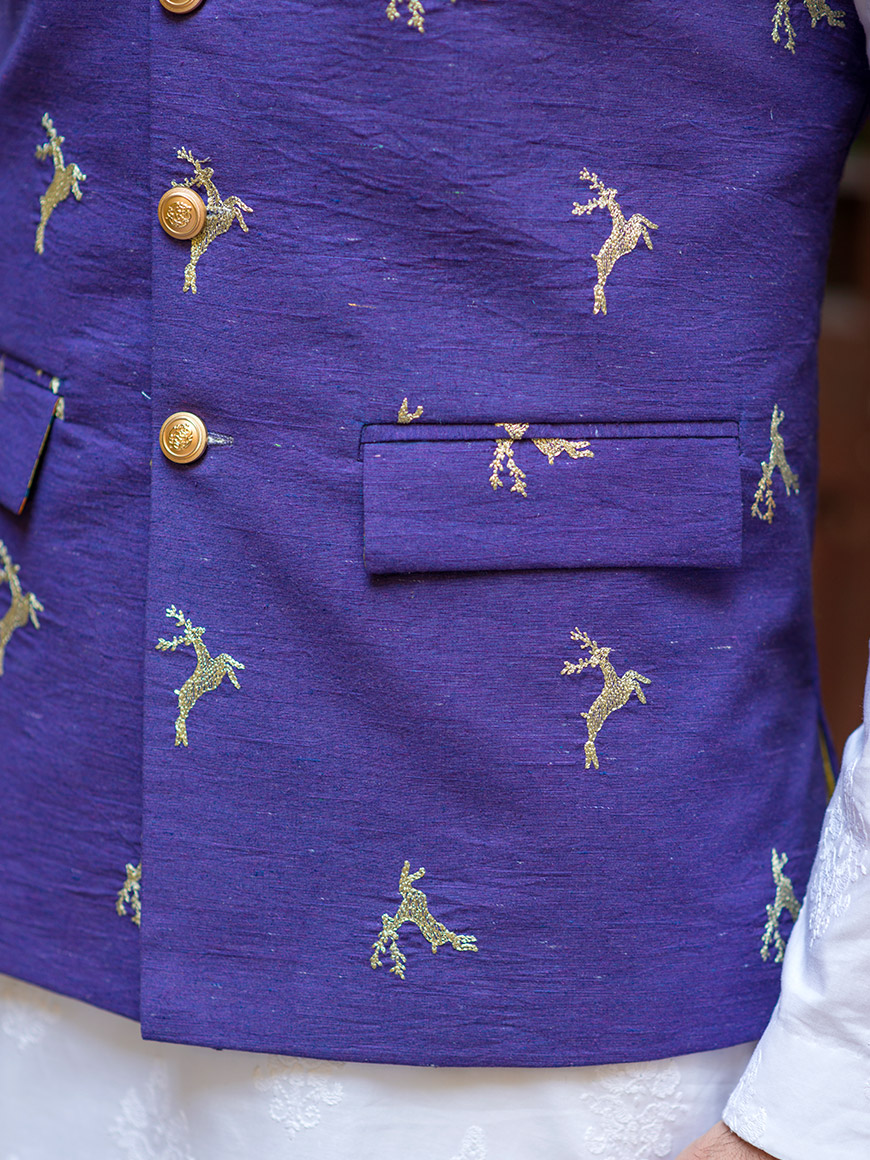 12-1.jpg Shayaan Waistcoat - Image 3
